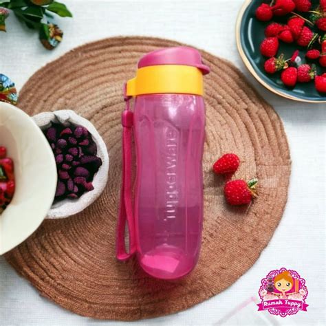 Jual Wadah Tempat Botol Air Minum Fashion Eco Bottle Ml Flip