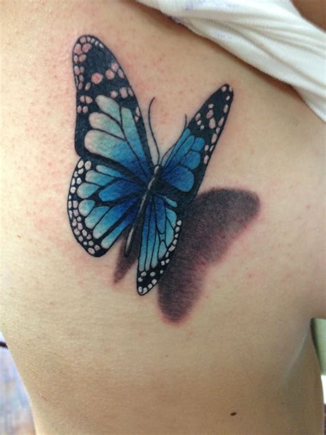 3d Effect Butterfly Tattoos • Arm Tattoo Sites