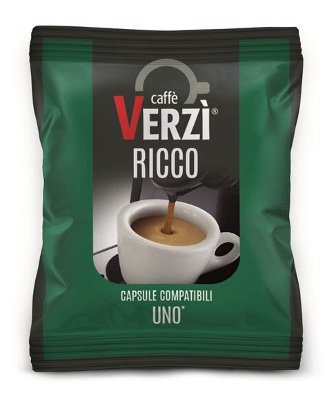 Capsule Compatibili Uno System Aroma Ricco Verz Caff