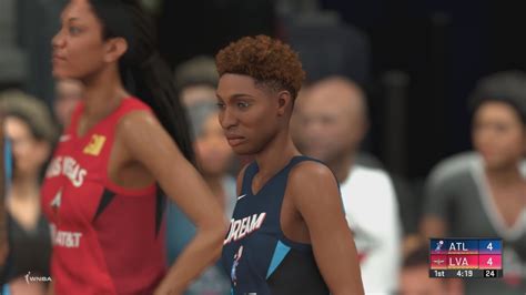 Nba 2k20 Wnba Gameplay Atlanta Dream Vs Las Vegas Aces 1080p 60fps