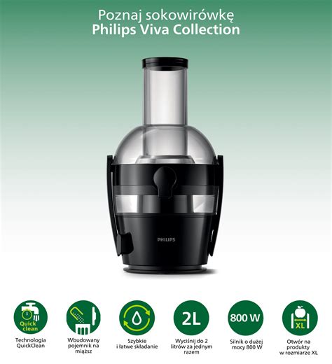 Sokowirówka Philips Viva Collection Hr185570 Opinie I Ceny Na Ceneopl