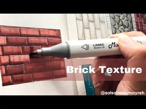 How To Render Bricks With MARKER In 2024 Brick Texture Brick Brick