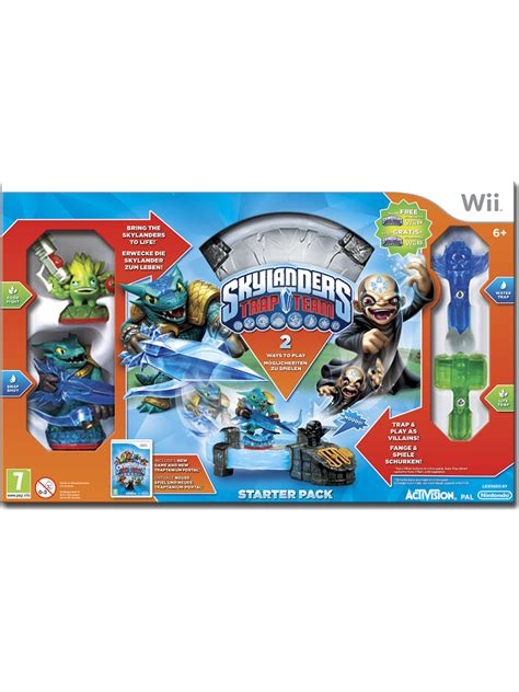 Skylanders Trap Team Starter Pack Wii Xzone Cz