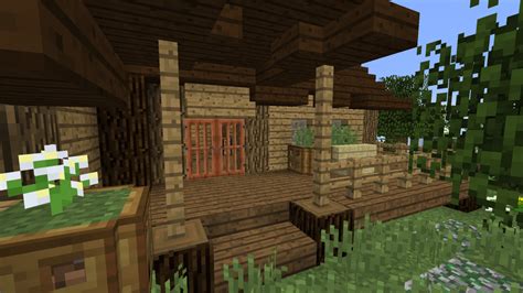 Floating Wooden Shed Minecraft Map