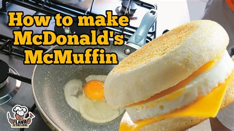 How To Make A McDonalds Egg McMuffin YouTube