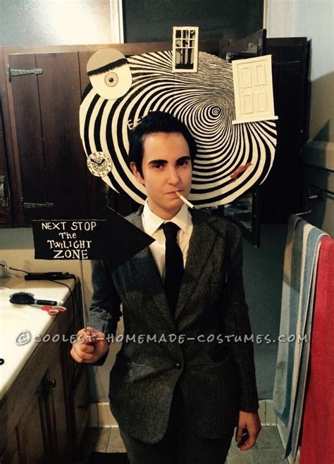 Homemade Rod Serling Twilight Zone Halloween Costume