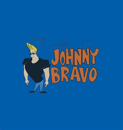 Johnny Bravo - Johnny Logo Digital Art by Brand A - Fine Art America