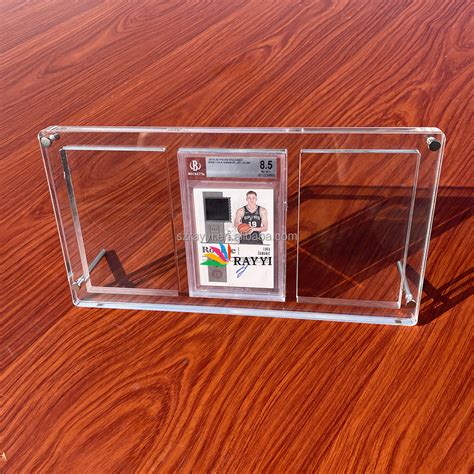 Ray Yi Wall Acrylic Psa Graded Card Frame Display Opening Frame For