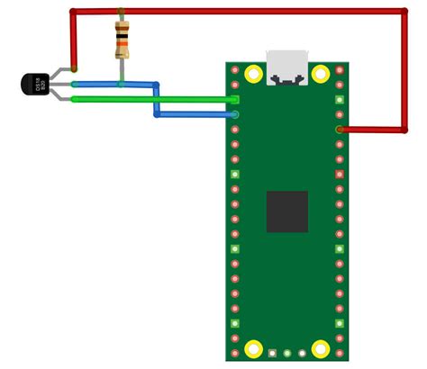 Interfacing Ds B Sensor With Raspberry Pi Pico Off