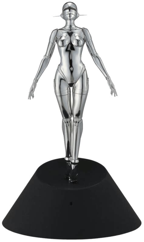 Hajime Sorayama Sexy Robot Floating 1 4 Scale Figure Silver Buy