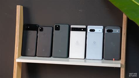 Trên tay 6 mẫu Google Pixel a từ Pixel 3a đến Pixel 8a