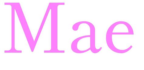 Mae Name For Girls Uk Baby Names