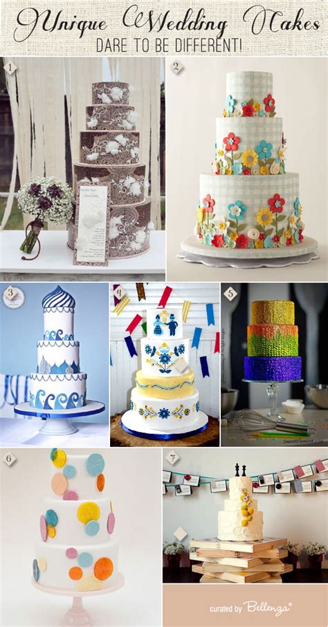 Offbeat Wedding Cakes With Personality Dare To Be Different