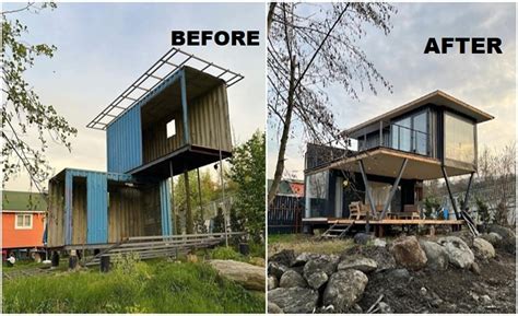 Container House Before After Projects