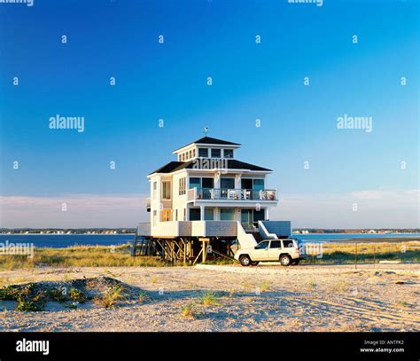 USA NEW YORK LONG ISLAND BEACH HOUSE JONES BEACH Stock Photo - Alamy