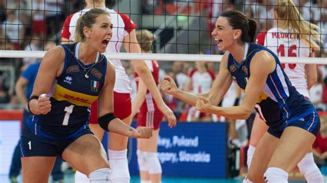 Euro 2019 féminin de volley gros plan sur les demi finales Eurosport