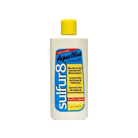 Sulfur8 Medicated Shampoo Aqua Blue Maries Beauty Supply