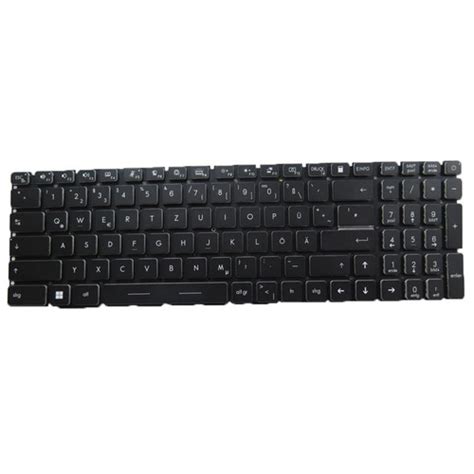 Laptop Monochrome Backlit Replacement Keyboard For MSI Alpha 17 C7V Alpha 17 C7VF C7VG Alpha 17 ...