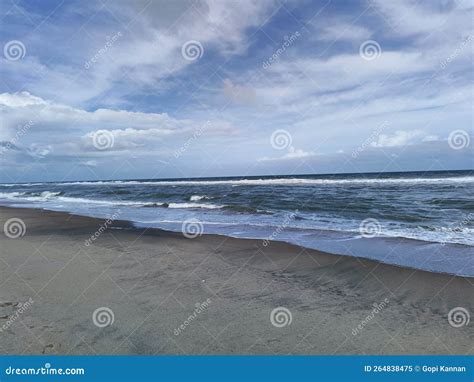 Cuddalore Beach stock image. Image of beach, cuddalore - 264838475