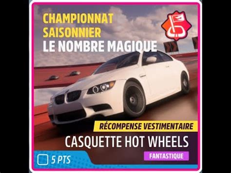 CHAMPIONNAT SAISONNIER LE NOMBRE MAGIQUE DLC HOT WHEELS YouTube