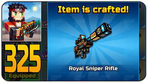 Pixel Gun 3D Royal Sniper Rifle Gameplay Walkthrough Part 325 YouTube