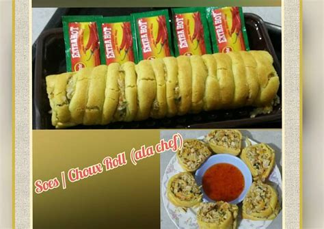 Resep Soes Choux Roll Ala Chef Oleh Ala Chef Cookpad