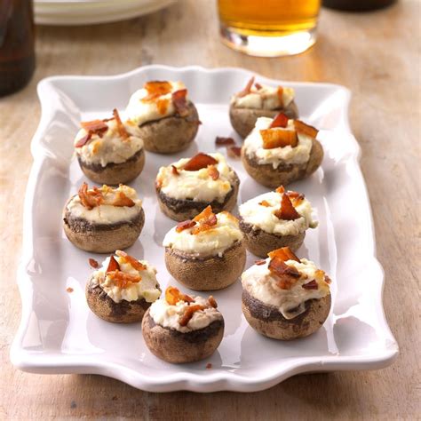 Bacon Stuffed Mushrooms Recipe How To Make It