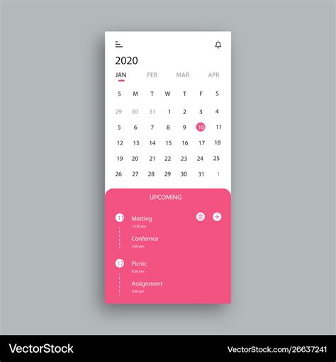 Design A Calendar App