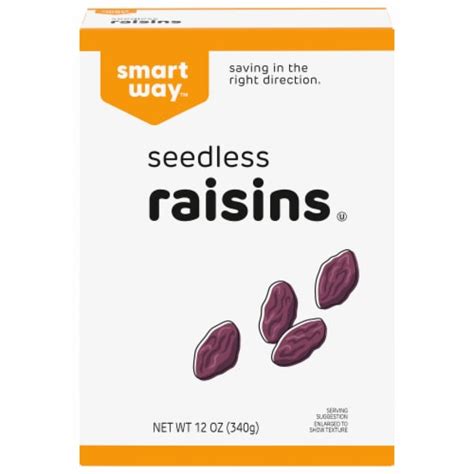 Smart Way Seedless Raisins Oz Fred Meyer