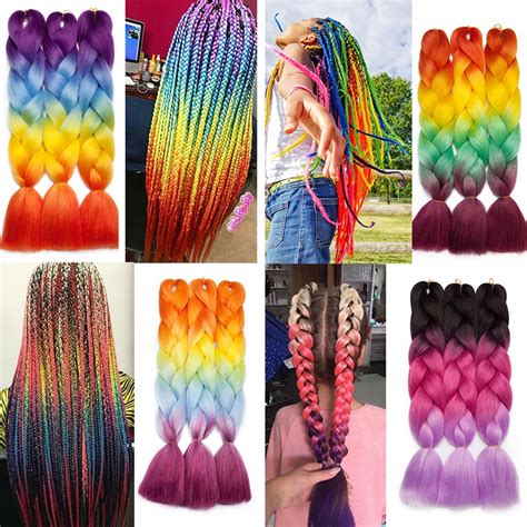 Benehair Jumbo Braiding Hair Extensions 24 Afro Box India Ubuy