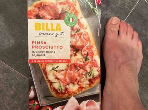 Billa Pinsa Prosciutto Kalorien Neue Produkte Fddb