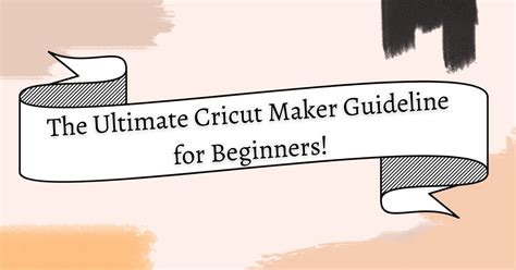 How To Use Cricut Maker Quick Tips For Beginners Creative Fabrica