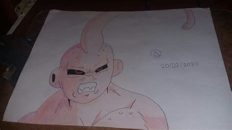 Hola Gente De Amino Que Tal Me Quedo Este Dibujo De Buu Dragon Ball