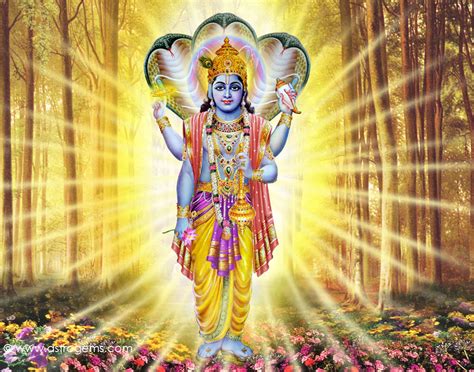 Hindu God Vishnu In A Generative Ai Universe Stock Photo 22188983