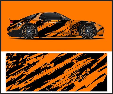 Premium Vector Vehicle Wrap Design For Vinyl Wrap Race Car Wrap