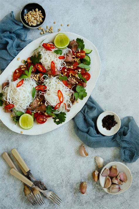 Thai Beef Noodle Salad Chef It Up