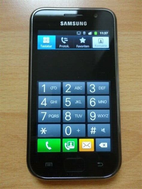 Samsung Galaxy S Plus GT I9001 Schwarz Ohne Simlock Handy Smartphone EBay