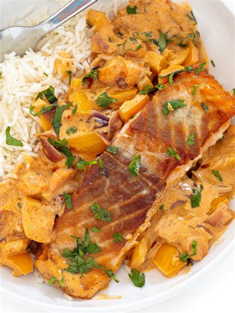 Coconut Curry Salmon Chef Savvy