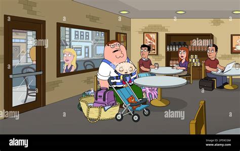 FAMILY GUY, from left: Peter Griffin (voice: Seth MacFarlane), Stewie ...