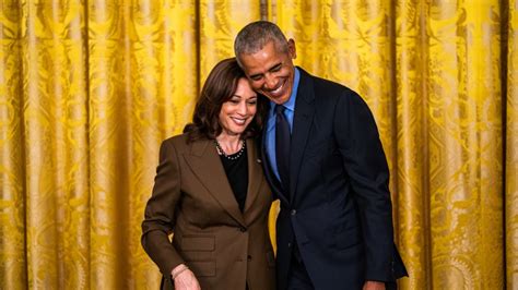 Watch Obamas Endorse Harris For President Bloomberg