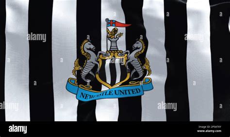 Newcastle Uk Jan 2023 Fabric Background With The Newcastle United