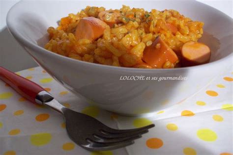 RISOTTO AUX PETITS LÉGUMES ET KNACKI Laurence en cuisine