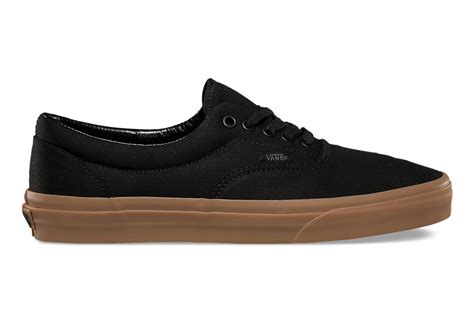 Vans Era Canvas - Black/Gum | Sole Collector