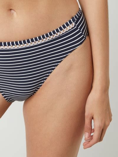 Esprit Bikini Slip Mit Streifenmuster Marine Online Kaufen