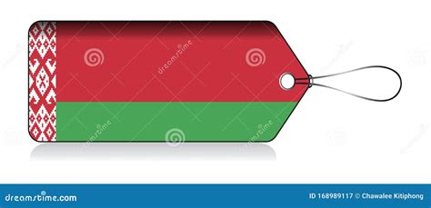 Belorussian Emoji Flag, Label of Product Made in Belarus Stock Vector - Illustration of badge ...