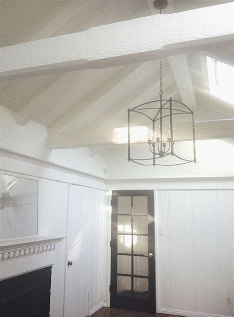 Painted beams, Vaulted ceiling beams, Painted ceiling beams