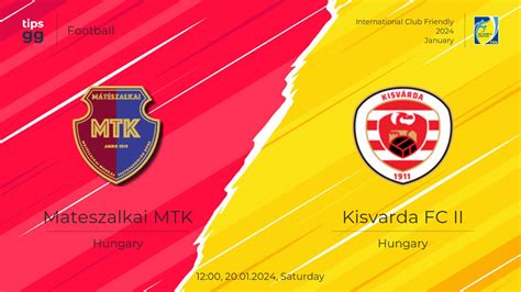 Mateszalkai MTK Vs Kisvarda FC II 20 01 2024 At International Club