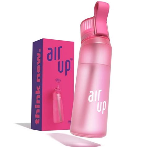 Water Bottle 22oz Hot Pink Without Pods Sugar Free Flavor Pods