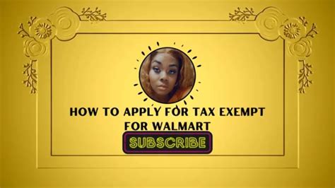 How To Get Tax Exempt On Walmart Step By Step Guide To Walmart Tax Exemption Walmart