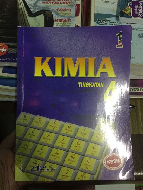 Jawapan Buku Teks Kimia Tingkatan Kssm Bab Buku Teks Images And